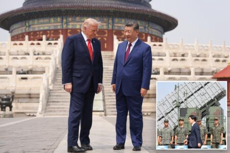Taiwan says no surprises from Trump-Xi summit, China should end military pressure