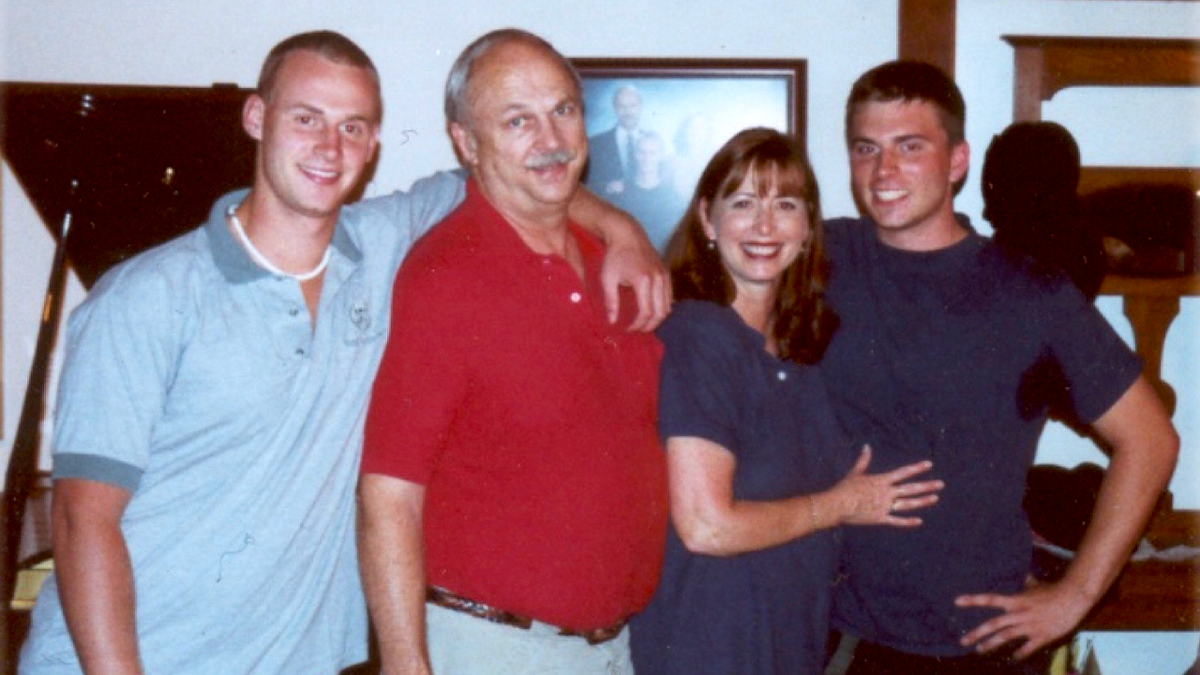 Andrew Wieman pictured with family members before the UC Davis student’s 2001 death