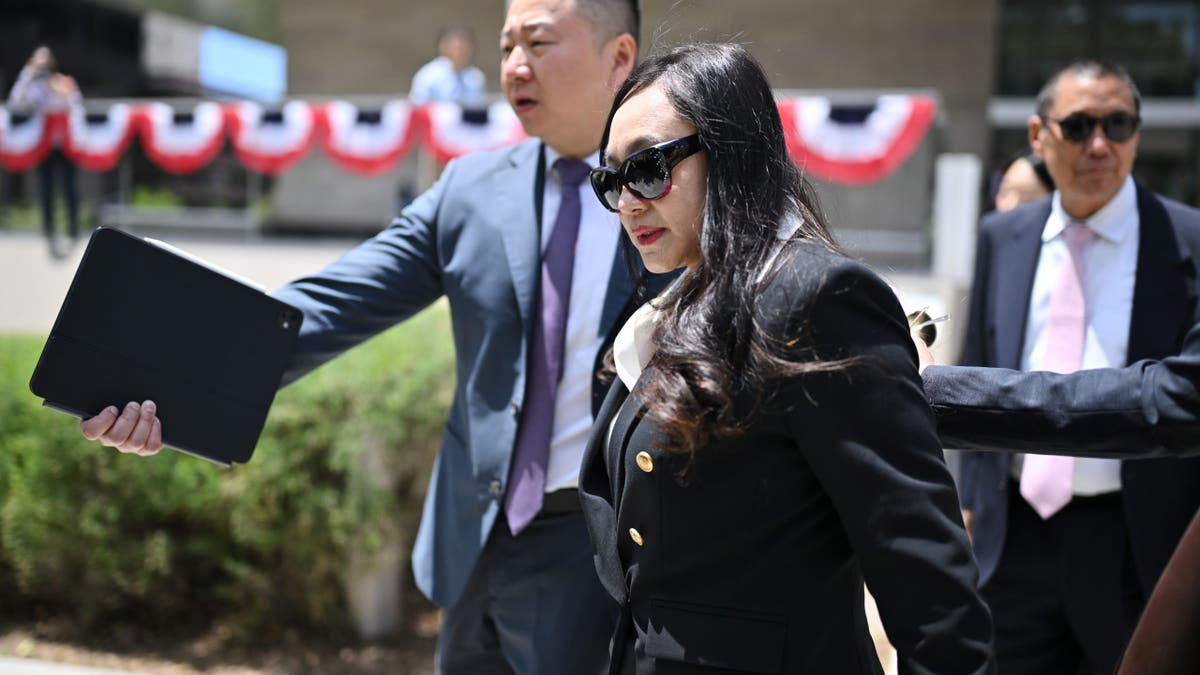 Former California mayor Eileen Wang exits federal courthouse after admitting she worked for China