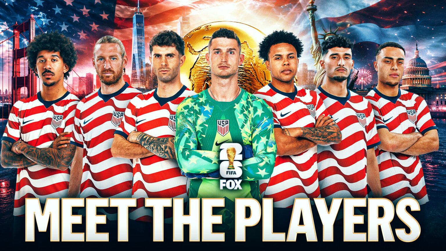 USA’s 2026 FIFA World Cup Roster: The 26 Players Ready To Make History USA’s 2026 FIFA World Cup Roster: The 26 Players Ready To Make History
