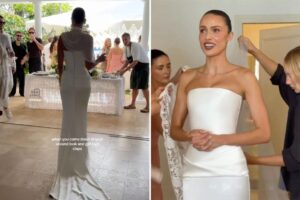 Bride sparks debate after ‘painfully awkward’ moment at wedding