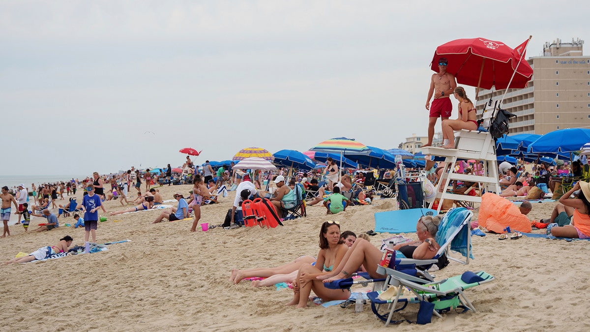People on beach