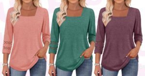 This Casual-Cool 3/4 Sleeve Top Solved My ‘Cold in the Morning, Sweaty by Noon’ Problem