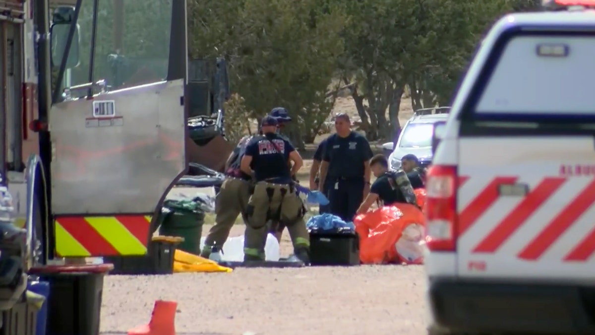 Officials respond to a chemical exposure in New Mexico