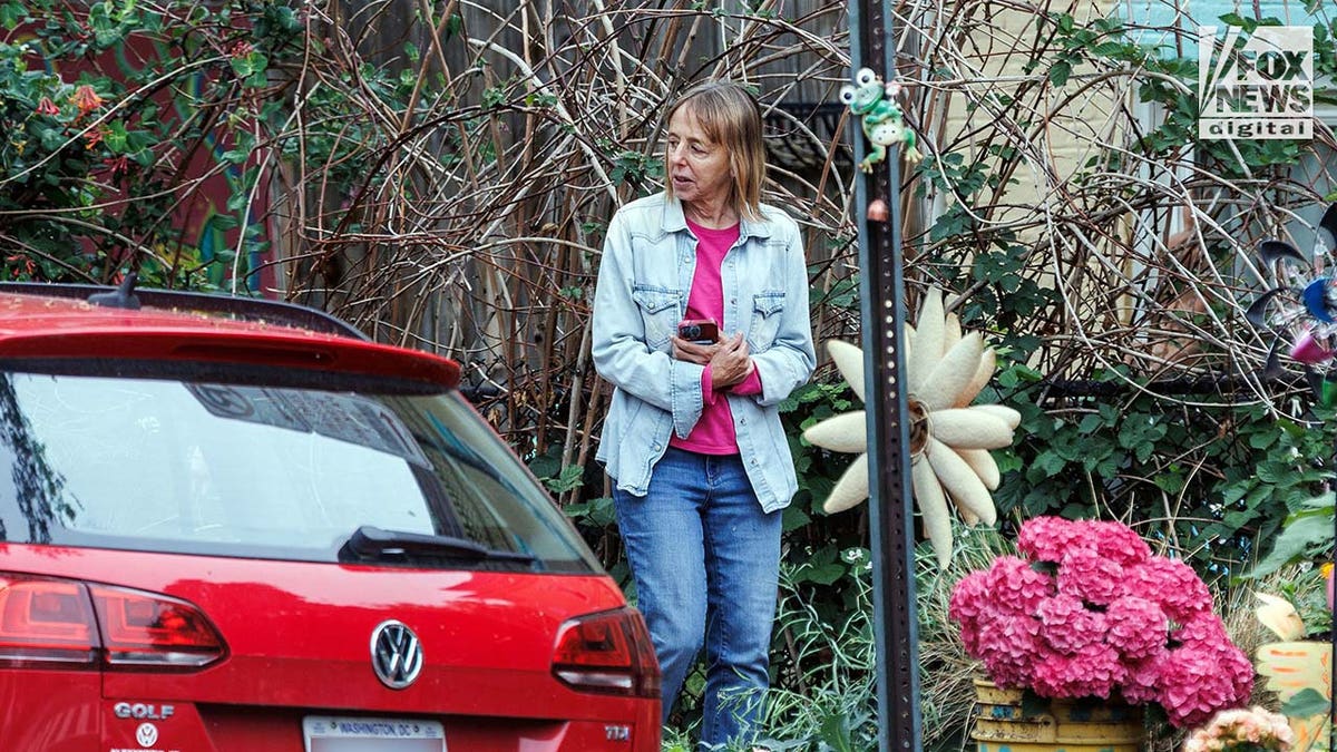 Medea Benjamin, co-founder of Code Pink, in Washington, D.C.