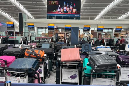 20,000 bags stranded after technical issue at Heathrow Airport leaves travelers scrambling
