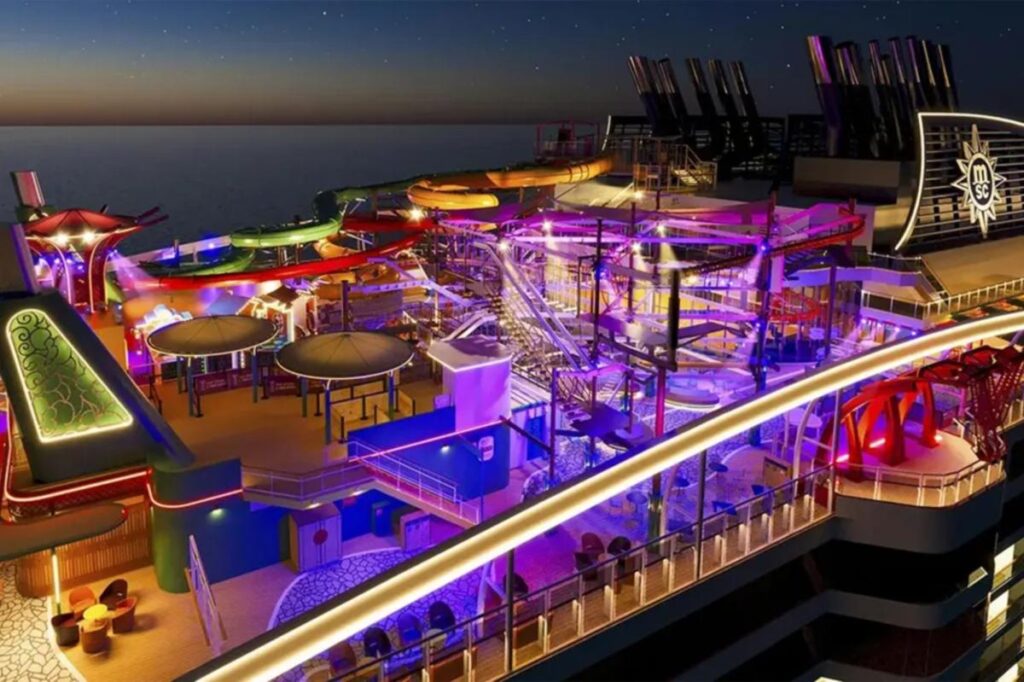 MSC Cruises unveils jaw-dropping outdoor theme park in middle of the ocean
