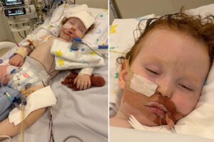 Mom gives heartwarming update on her son who fell into a coma after inhaling cake powder