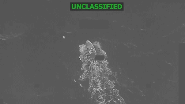 U.S. military strike on a boat in the Eastern Pacific Ocean