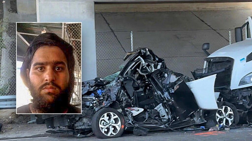 Illegal immigrant truck driver from India arrested in deadly California hit-and-run after Biden release