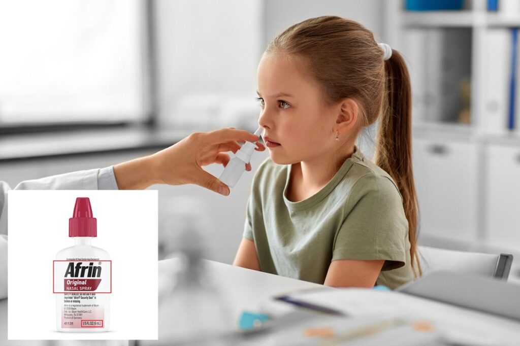 Nearly 800K Afrin nasal spray bottles recalled after faulty packaging causes child safety risk