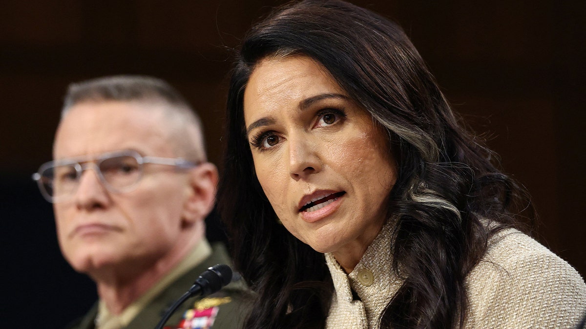Director of National Intelligence Tulsi Gabbard testifying at Senate Intelligence Committee hearing in Washington, D.C.