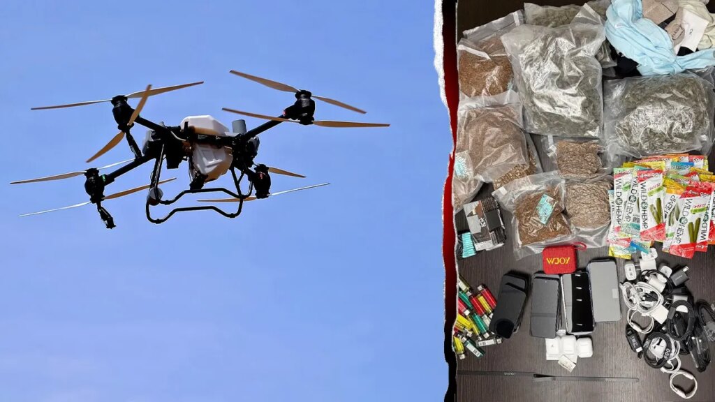 Two Georgia teens allegedly used drone to drop drugs, phones and blades at prison, face charges