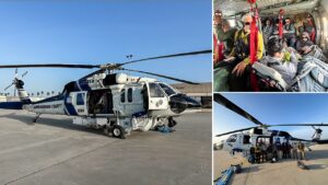 11 National Park Service workers evacuated by helicopter amid California fire 11 National Park Service workers evacuated by helicopter amid California fire
