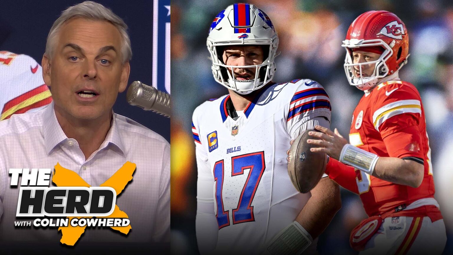 Top-10 NFL QBs: Josh Allen or Patrick Mahomes at No. 1? Colin Cowherd Shares List