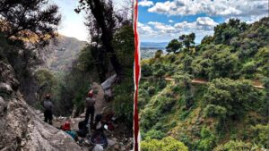 California hiker dies after falling 30 feet from popular trail into ravine