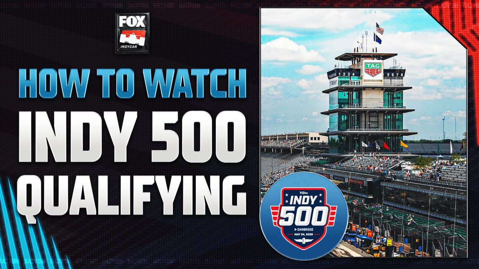How to Watch 2026 Indy 500 Qualifying: TV Channel, Streaming, Schedule