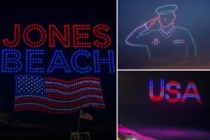 Jones Beach to host first-ever patriotic drone display for Memorial Day, air show to move to July 4th