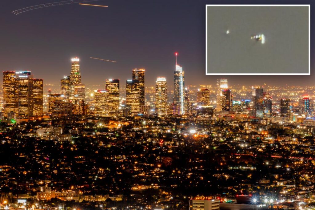 LA crowned one of the best places to spot UFOs in the country — just hours after Pentagon files released