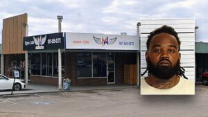 Man accused of biting infant during erratic dash through businesses before restaurant arrest