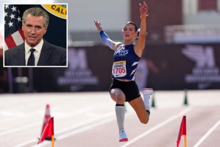 Parents of California track star criticize Gavin Newsom as daughter prepares to compete against AB Hernandez