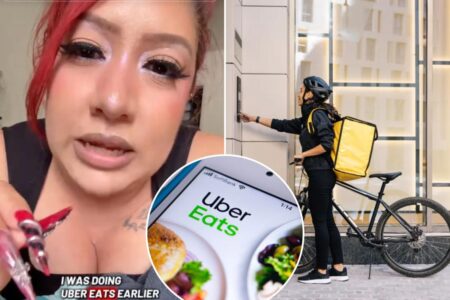 Uber Eats driver outsmarts customers’ scheme to score free food — and takes it for herself: ‘Ain’t gonna play me’