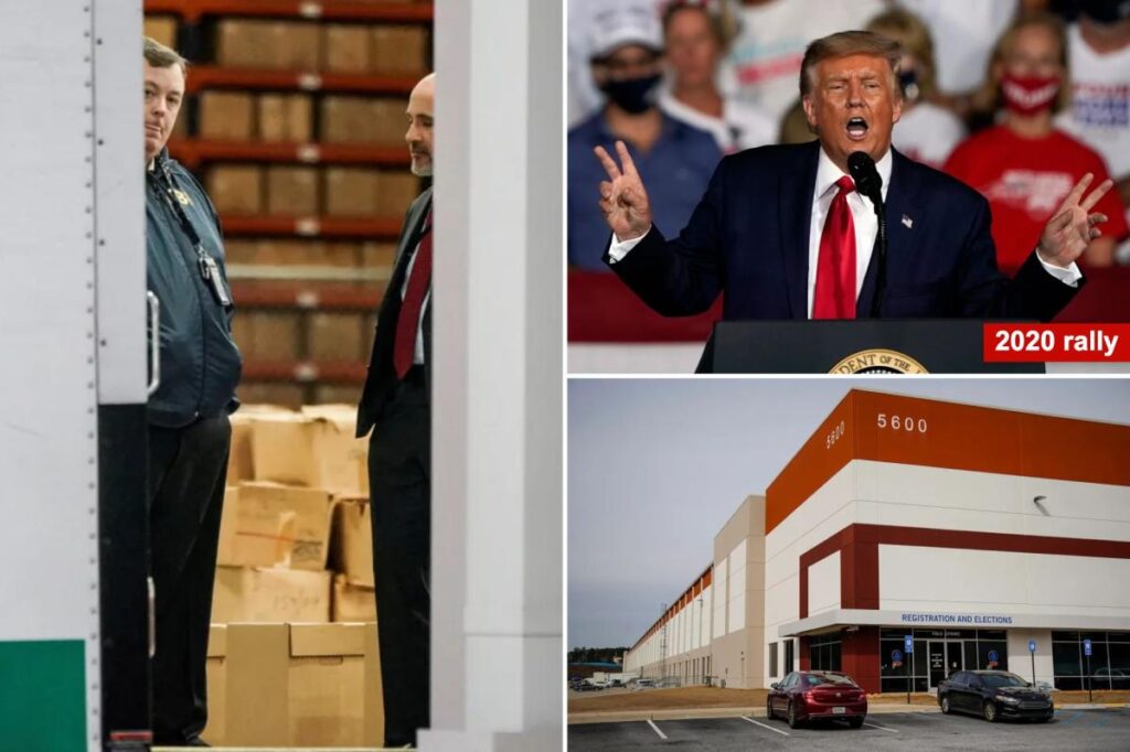 Trump administration can keep 2020 election ballots seized from Georgia, judge rules