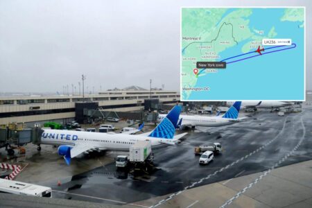 United Airlines flight diverts back to Newark after Bluetooth device’s name sparks security scare