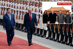 Melania Trump stays home while her director, Brett Ratner, joins  President Trump in China