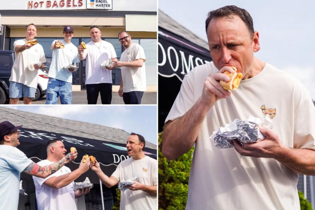Exclusive | Sorry NYC, Joey Chestnut declares Long Island bagels the best