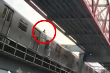 Disturbing video shows gruesome subway surfing incident that killed 1 in NYC — as the other gravely injured