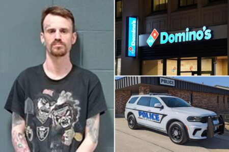 Irate Domino’s delivery driver runs over ‘f–king rude’ customer who stiffed him on a tip: cops