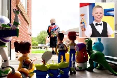 ‘Toy Story’ superfan’s ‘goodbye’ photo on first day of school lands him red carpet invite
