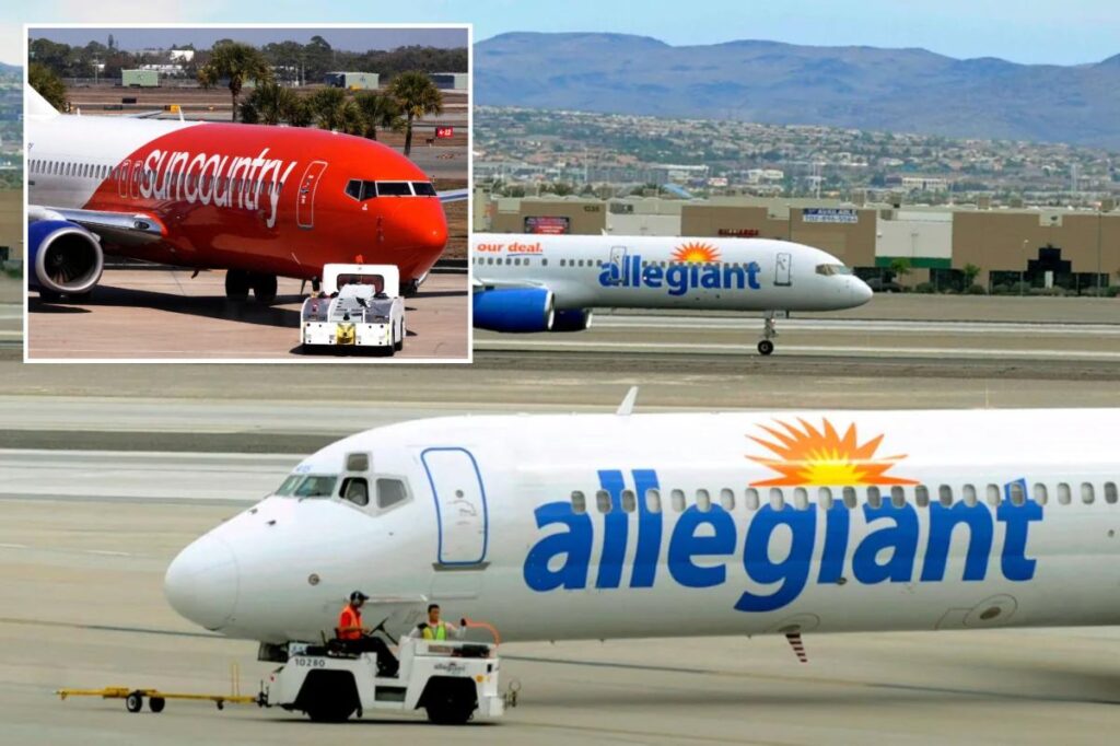 Sun Country merges with Allegiant Air to create larger budget airline following Spirit Airlines shutdown