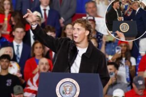 Jaxson Dart addresses Giants teammates after Trump introduction controversy