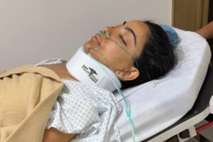 LA woman paralyzed in horror Mexico fall, footage shows — as hospitals make wild cash demands for treatment