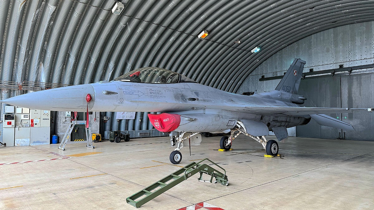 Polish F-16 plane