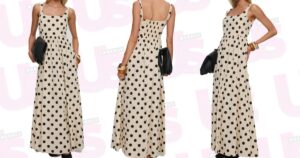 Everything About This Polka Dot Dress Screams ‘Parisian Cool Girl’ — Shop it Now!