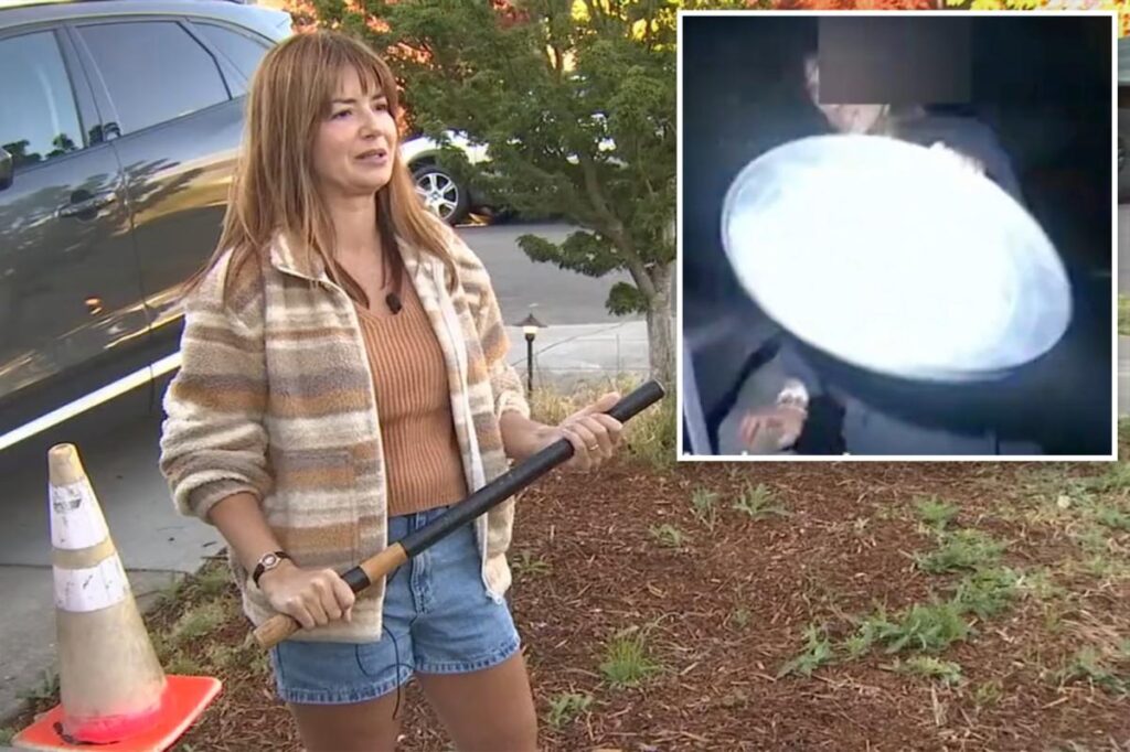 Fearless mom used stick to fight off burglar who threatened to kill her family: ‘Meet crazy with crazy’