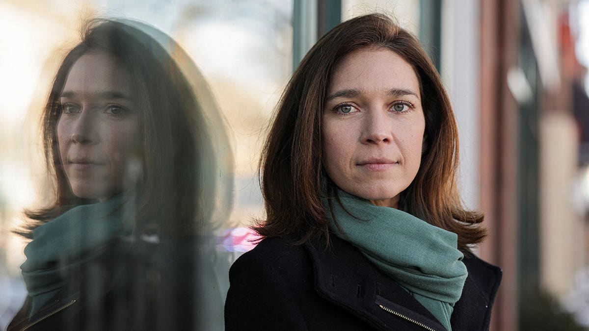 Rebecca Bennett looking at the camera.