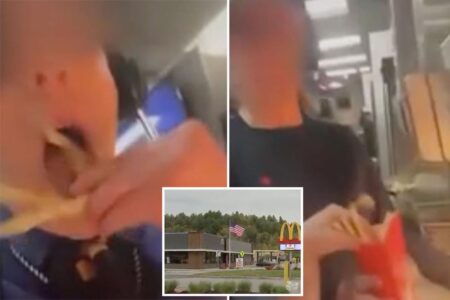 Revolting McDonald’s video shows worker stuff fries in her mouth before putting them back in customer’s carton