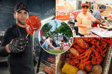 Exclusive | Chow time! NYC’s 2026 summer food festivals are a tasty trip around the world