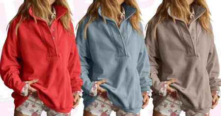 Amazon Shoppers Say This Closet Staple Sweatshirt Looks Far More Expensive Than It Is
