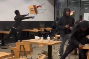 ‘Teen takeover’ devolves into wild brawl inside DC Chipotle — as feds promise to charge ignorant parents
