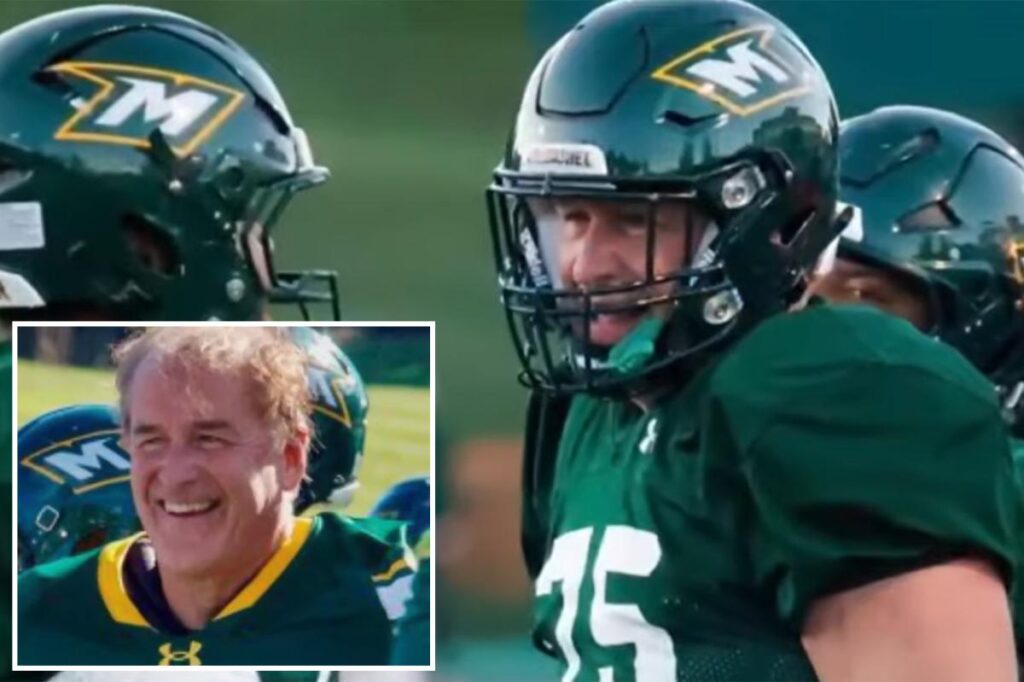 Retired businessman, 60, who beat stage 4 cancer joins D-III college football team as freshman walk-on
