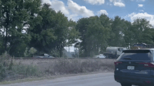 Bystander video captures Norfolk Southern train T-boning septic truck at Virginia railroad crossing