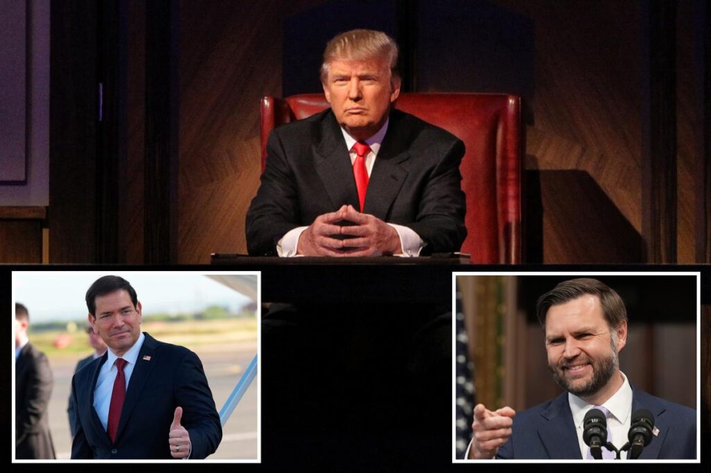 Vance jokes Trump is holding ‘Apprentice’ contest between him and Rubio for 2028 successor