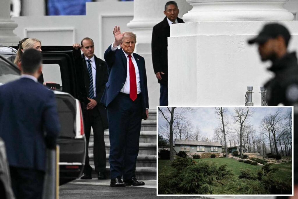 Exclusive | Trump to make rare trip to Camp David as Iran tensions rise over US strikes