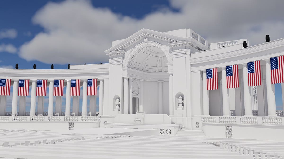 Memorial Day Arlington cemetery amphitheater vigil rendering freedom 205