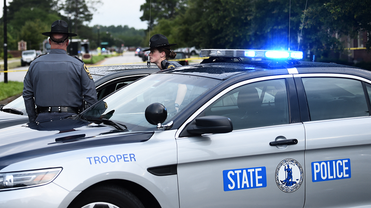 Virginia State Police patrol car